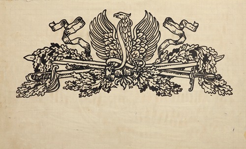 Vignette with the Eagle and the ‘L’ Letter (Legions) for Publications of the Supreme National Committee