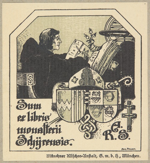 Ekslibris klasztoru Schijrensis (Scheyern)