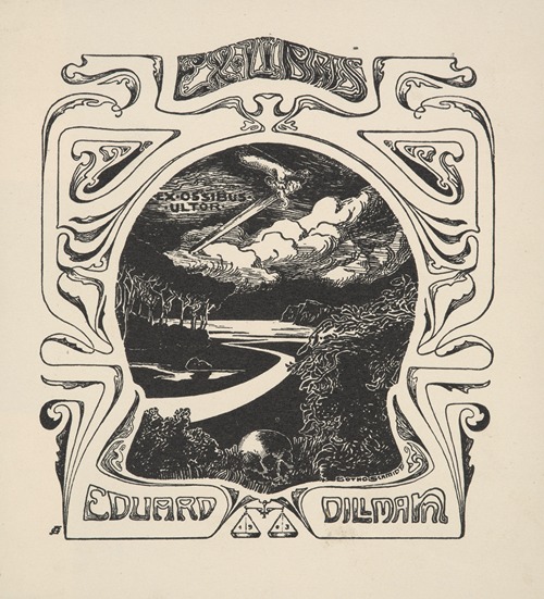 Ekslibris Eduard Dillmann