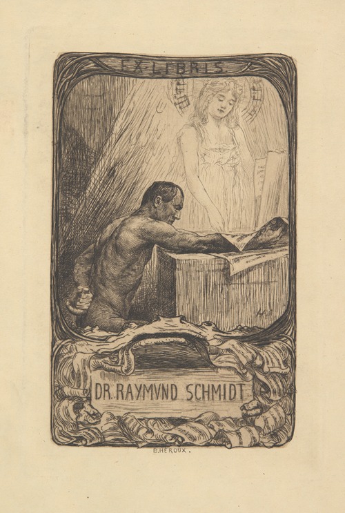 Dr Raymund Schmidt (1853-1933) – ekslibris