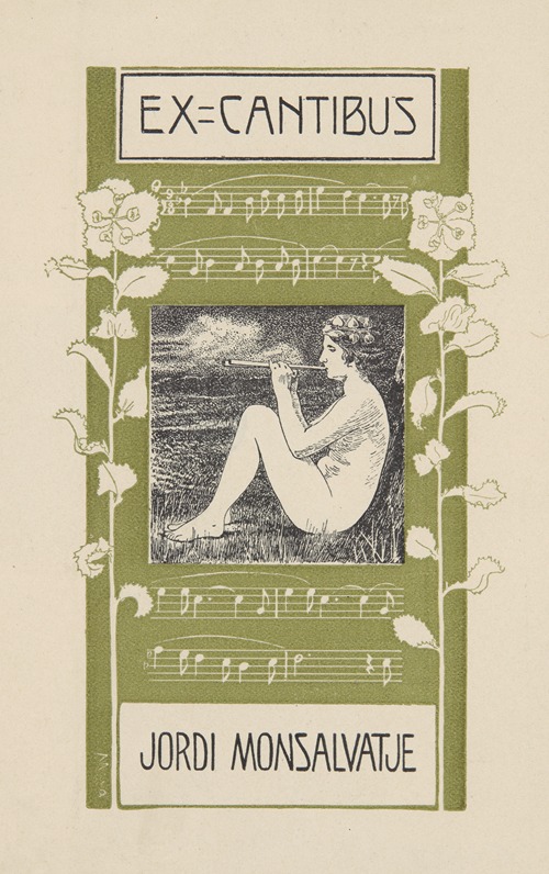 Ekslibris Jordi Monsalvatje i Fossas (1872-1922)