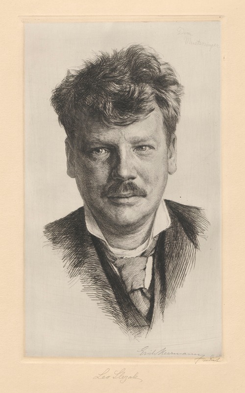 Opernsänger Leo Slezak