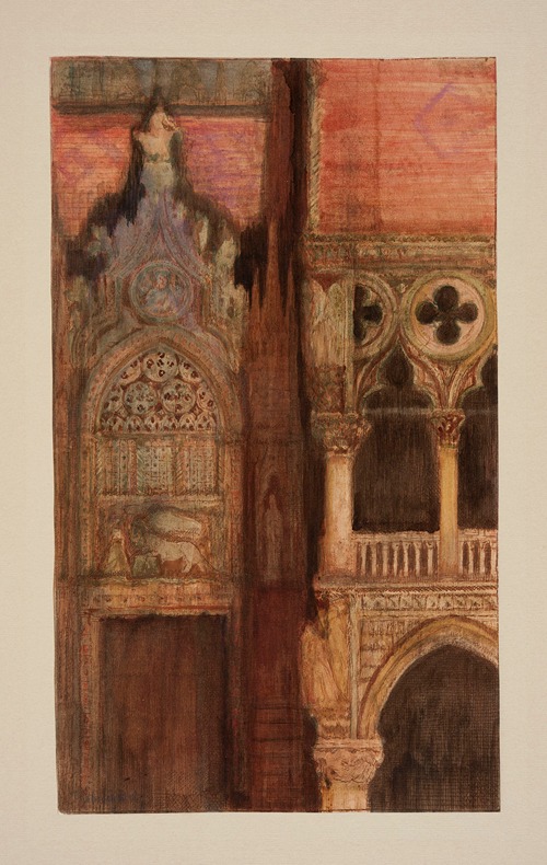 Entrance to the Doge’s Palace in Venice