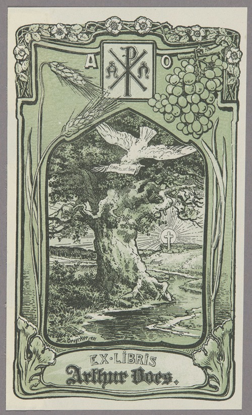Arthur Boes ekslibris