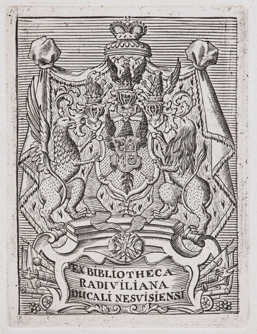 Ekslibris Biblioteki Nieświeskiej