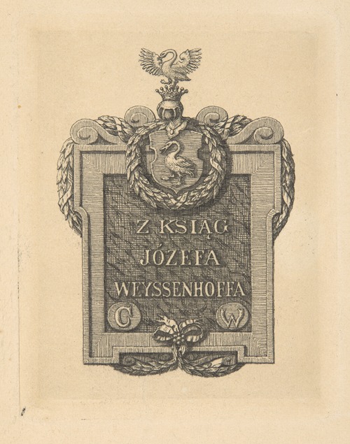 Ekslibris Józefa Weyssehoffa (1860-1932)