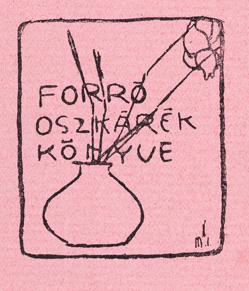 Bookplate of Oszkarek Forro
