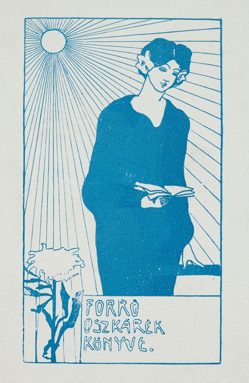 Bookplate; Forro Oszkarek Könyve