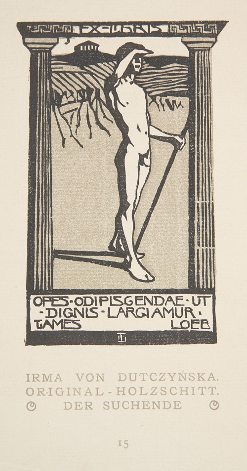 Ex-libris Der Suchende
