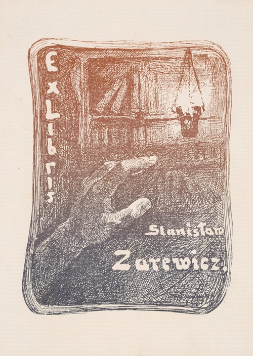 Ekslibris Stanisława Zarewicza (1874-1931).