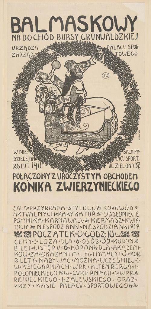 Bal Maskowy na dochód Bursy Grunwaldzkiej