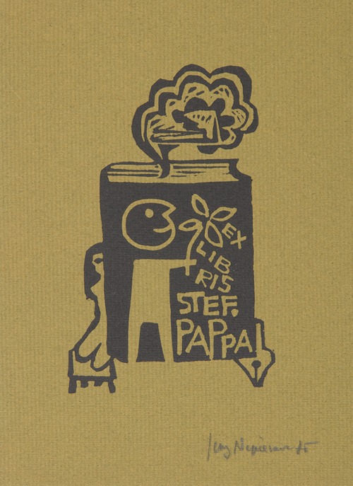 Bookplate of Stefan Paap