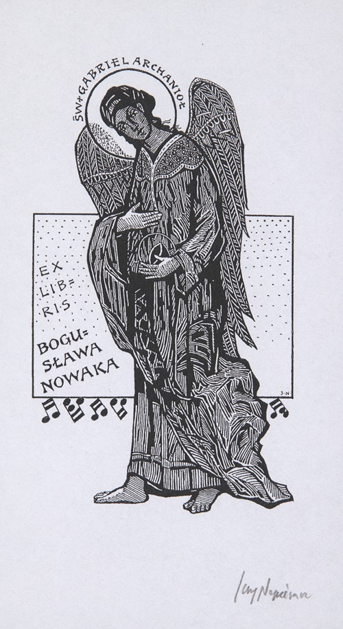 Ekslibris Bogusława Nowaka