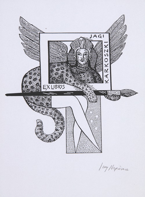 Ekslibris Jadwigi Karkoszki (1941-)
