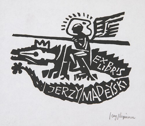 Ekslibris Jerzego Madeyskiego (1931-2005)