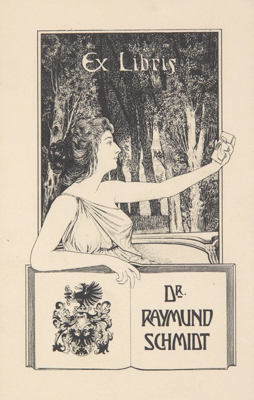 Dr Raymund Schmidt (1853-1933) – ekslibris