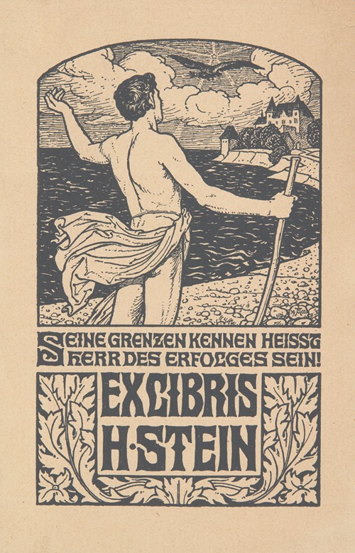 Ekslibris H. Stein