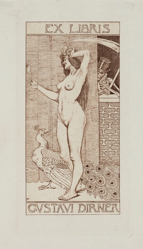Bookplate of Gustavi Dirner