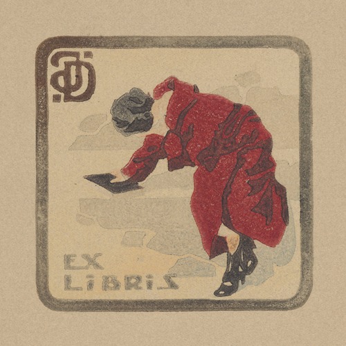 Bookplate of Juliusz Dzierżanowski
