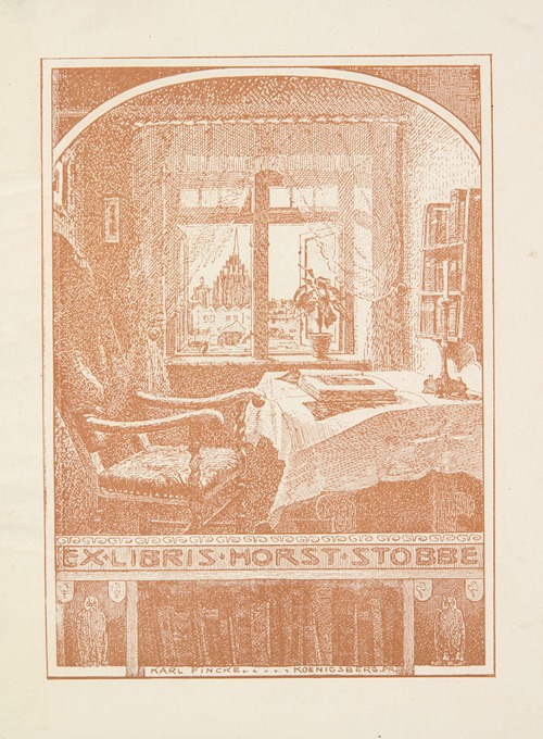 Ekslibris Horst Stobbe (1884-1974)