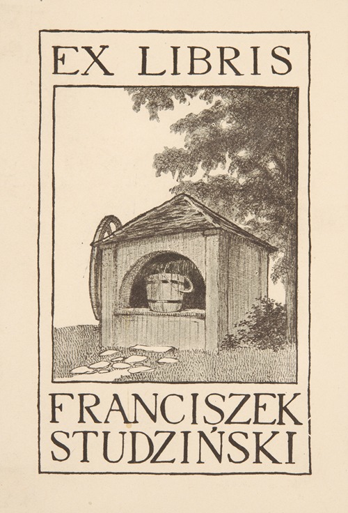 Ekslibris Franciszka Studzińskiego (1895-1967)