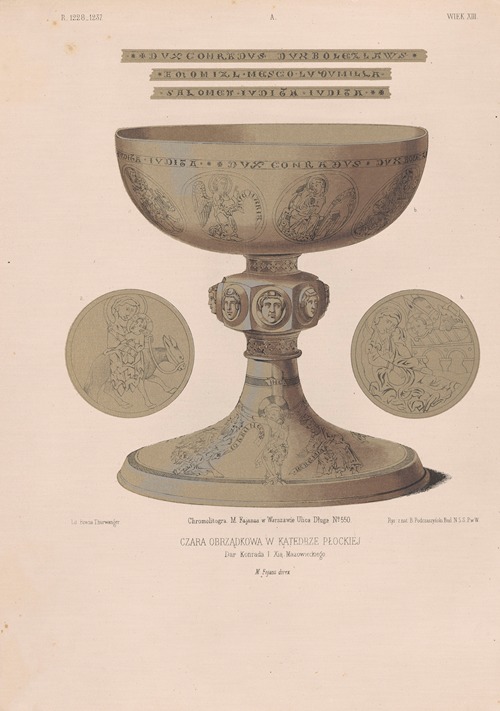 Ritual Goblet in the Płock Cathedral, Donation of Prince Konrad I of Mazovia