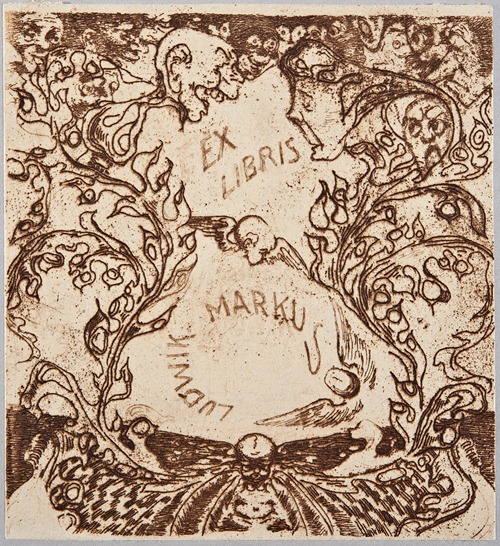 Bookplate of Ludwik Markus