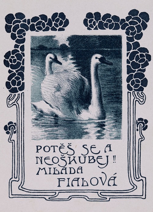 Bookplate; Potěš se a Neoškubej!! Milada Fialová
