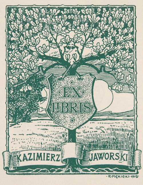Ekslibris Kazimierza Jaworskiego
