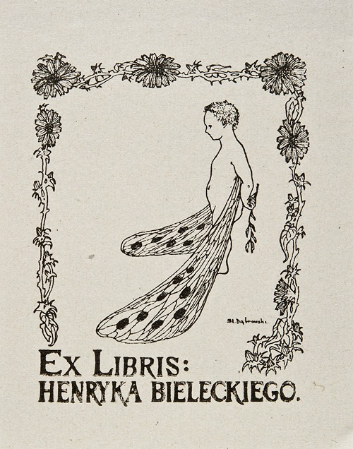 Bookplate of Henryk Bielecki