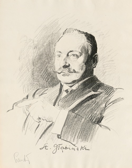 Portrait of Stanisław Głąbiński