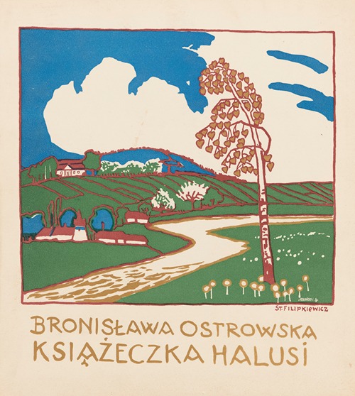 Książeczka Halusi (Little Hala’s book, book of poems for little children) Pl.1