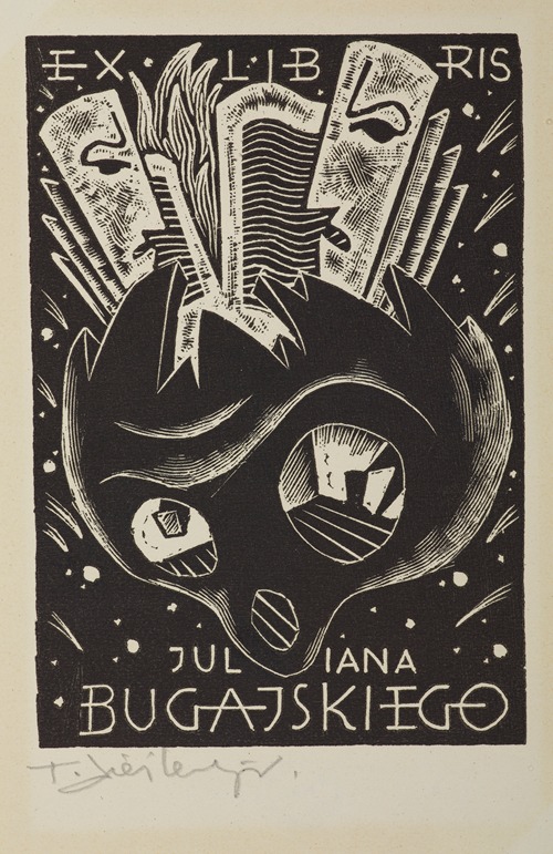 Bookplate of JuIIan Bugajski