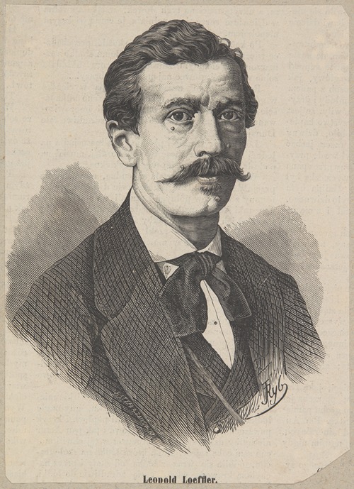 Leopold Löffler (1827-1898) – Polish painter, professor at the School of Fine Arts in Kraków