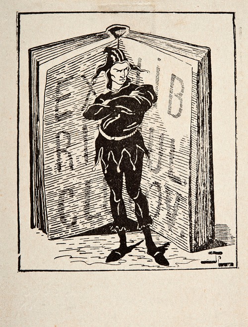 Bookplate of Juliusz Klukowski