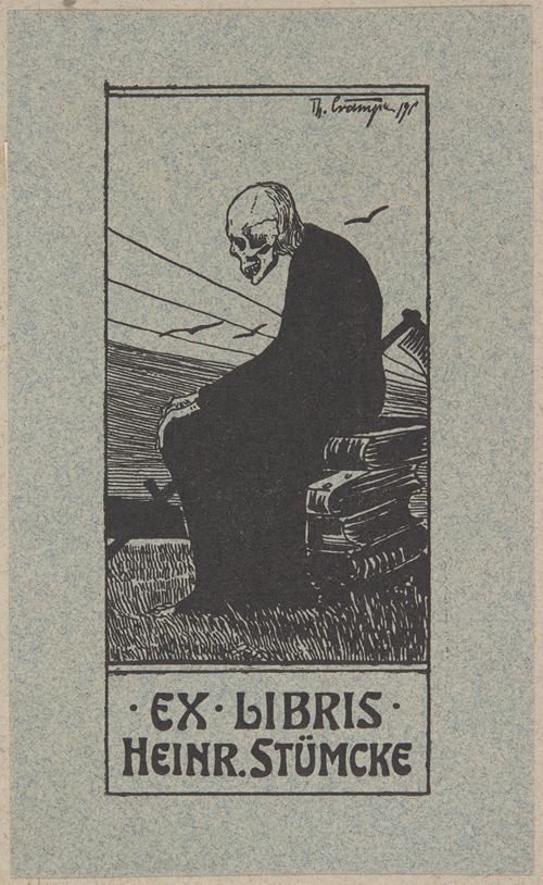 Ekslibris Heinrich Stümke