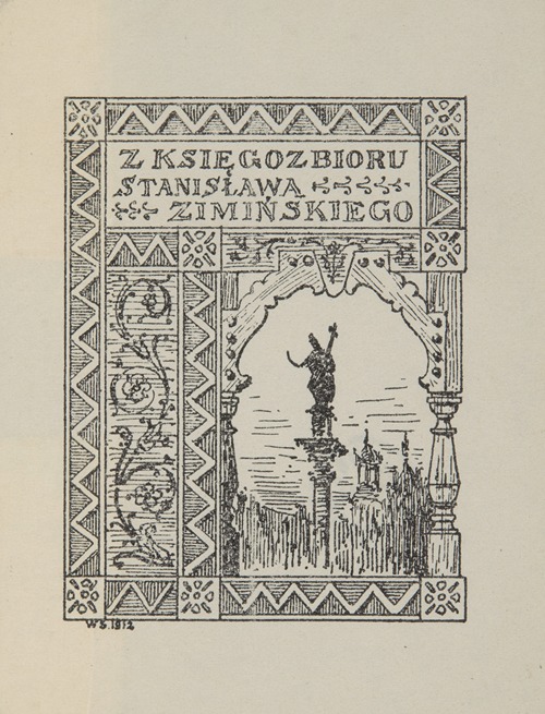 Ekslibris Stanisława Zimińskiego