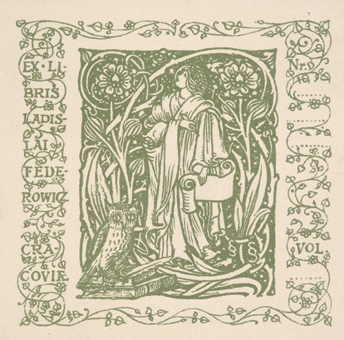 Ekslibris Władysława Federowicza (1860–1922)