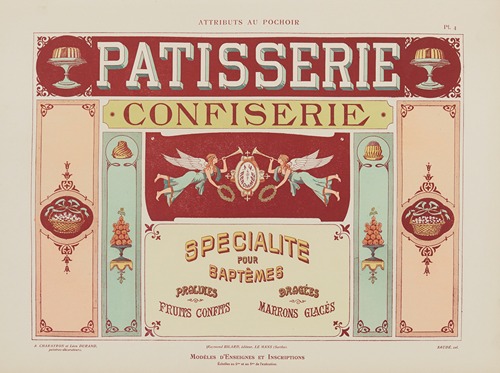Attributs au pochoir Pl.05