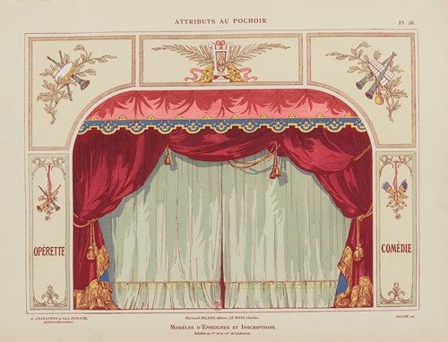 Attributs au pochoir Pl.29