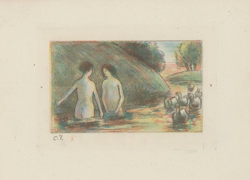 Baigneuses gardeuses d’oies