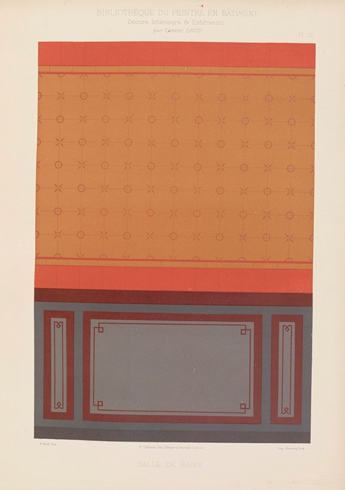 Décors Intérieurs et Extérieurs Pl.15