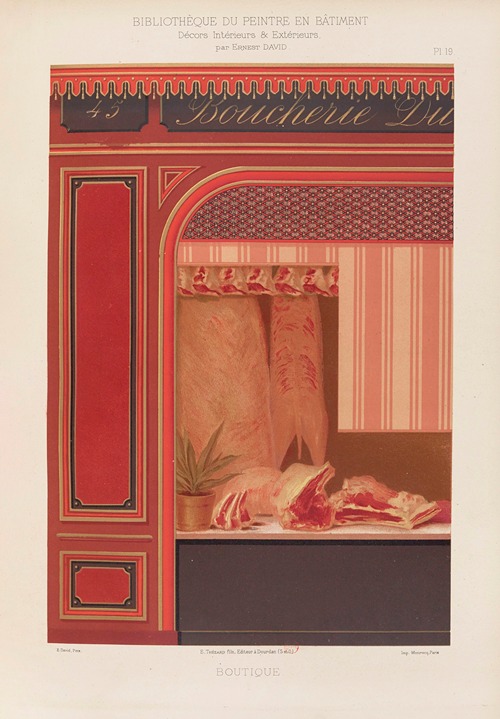 Décors Intérieurs et Extérieurs Pl.19