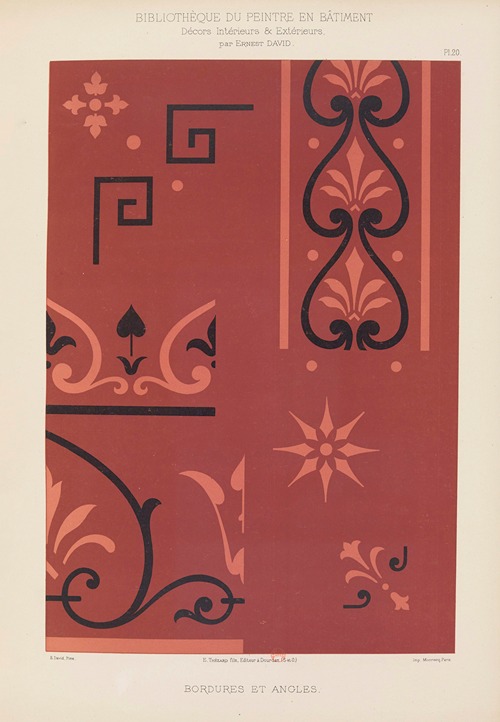 Décors Intérieurs et Extérieurs Pl.20