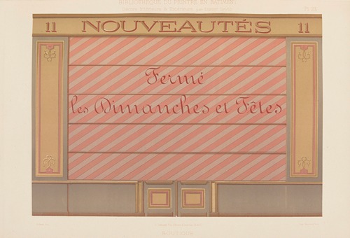 Décors Intérieurs et Extérieurs Pl.23