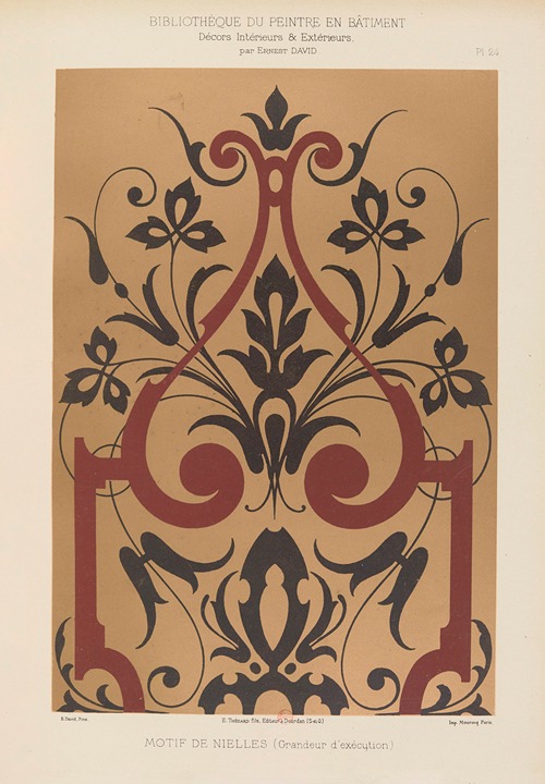Décors Intérieurs et Extérieurs Pl.24