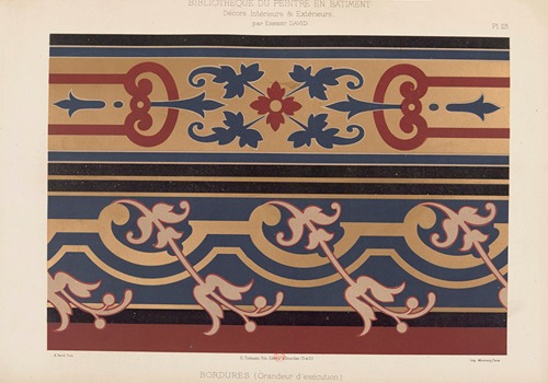 Décors Intérieurs et Extérieurs Pl.25