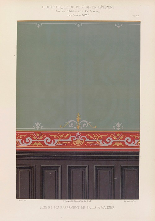 Décors Intérieurs et Extérieurs Pl.26