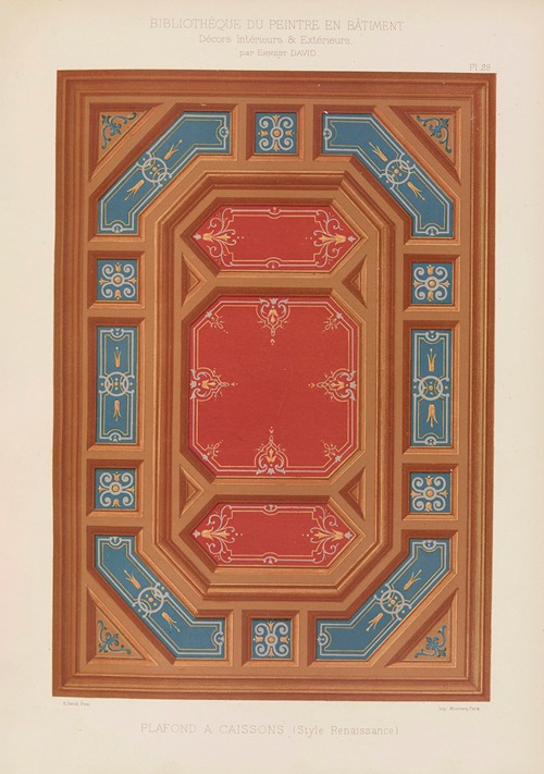 Décors Intérieurs et Extérieurs Pl.28