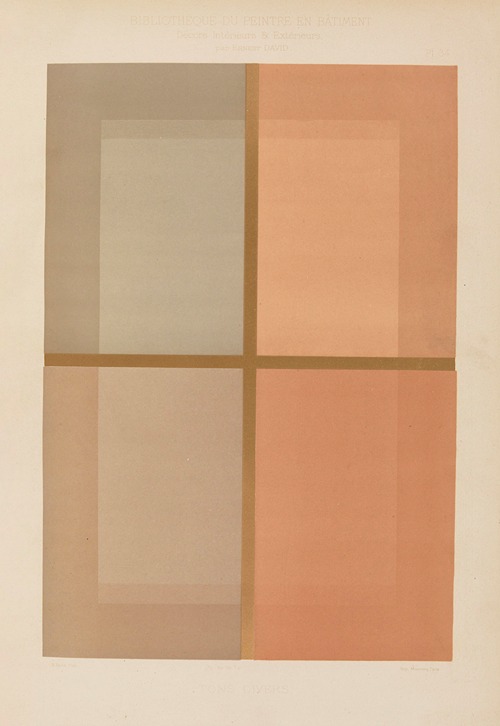 Décors Intérieurs et Extérieurs Pl.34